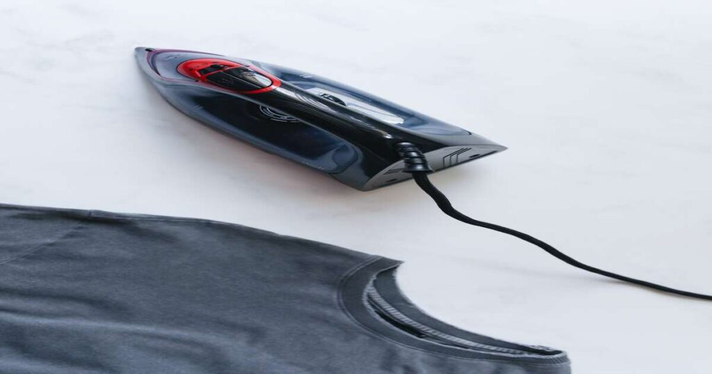 image of an electric iron