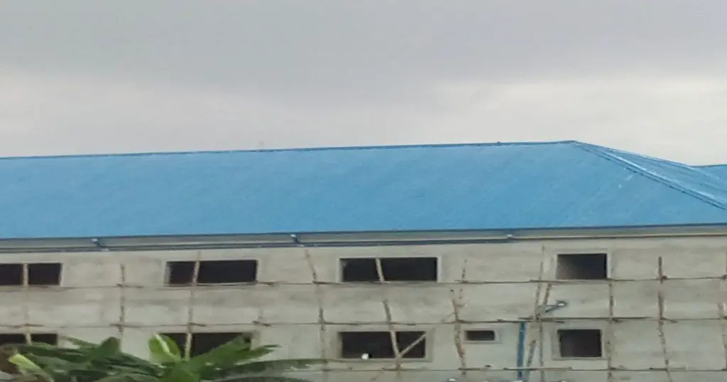 image of a house with concrete fascia used to explain concrete fascia designs in Nigeria